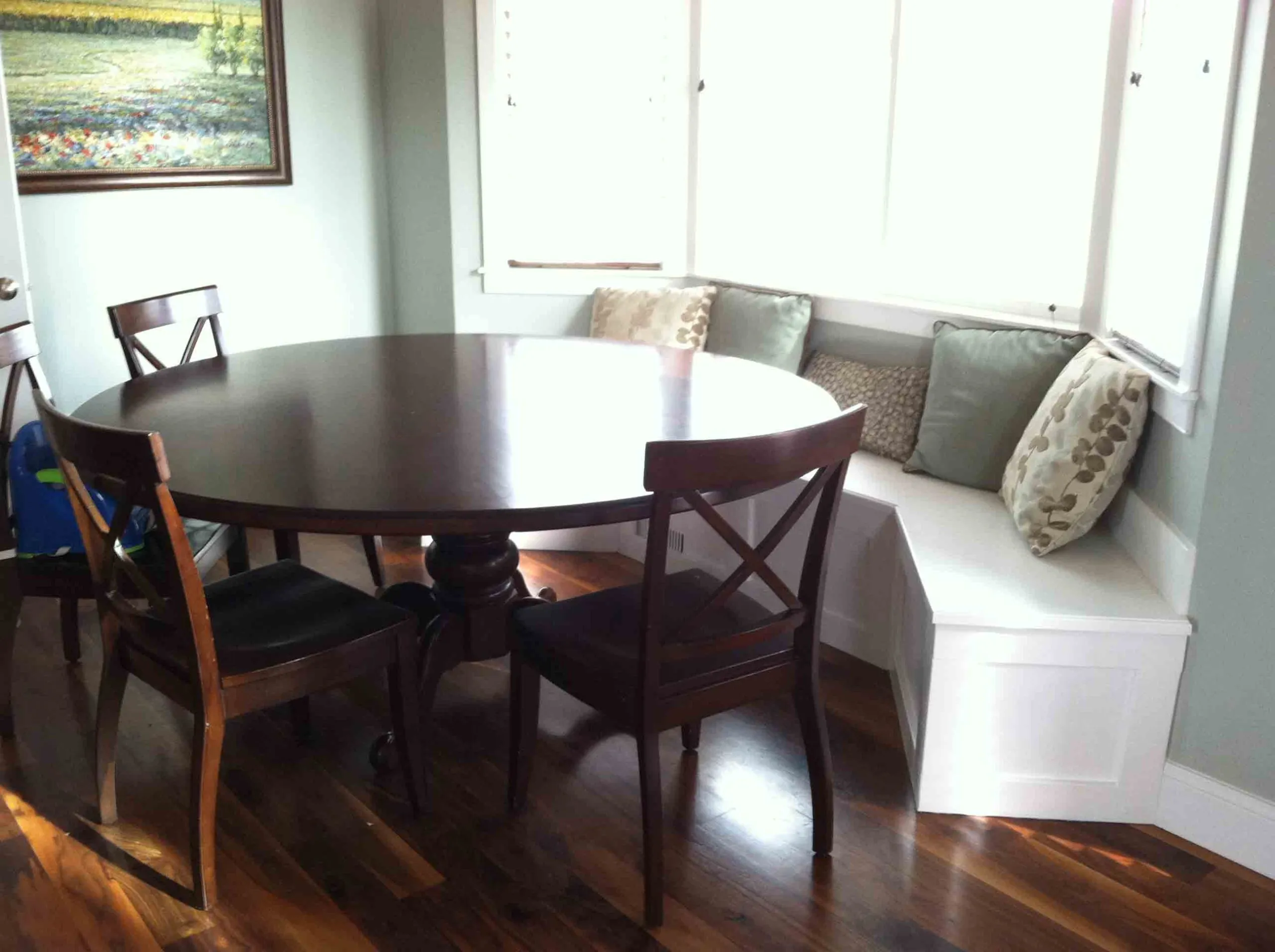 breakfast nook built by McArthur Homes
