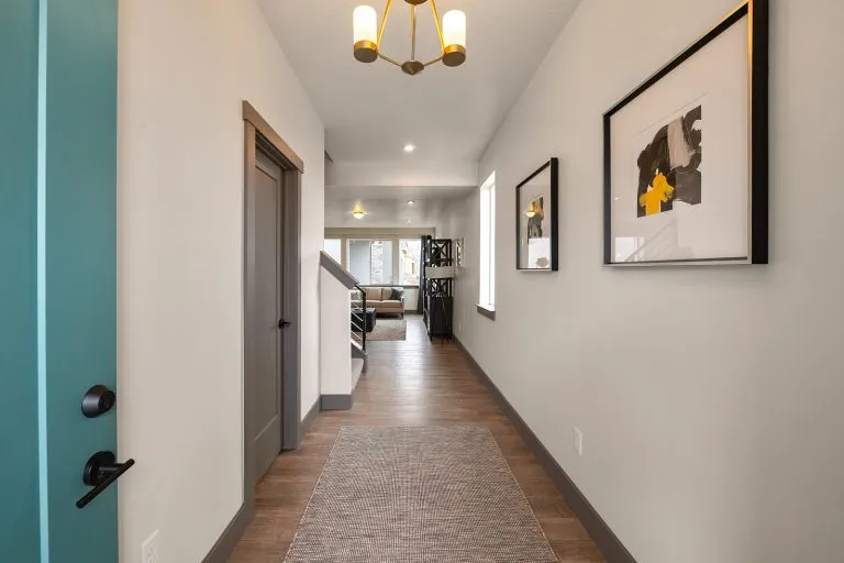 Front hallway Inside A New Home From McArthur Homes