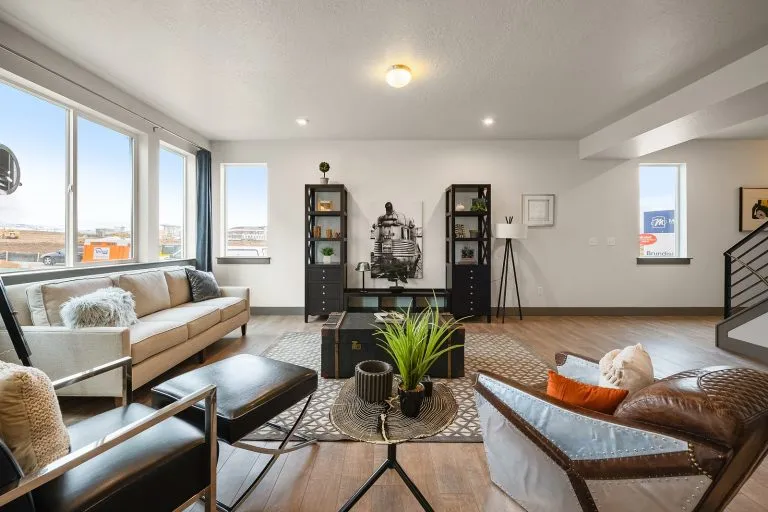 Gathering Room Inside a New Home From McArthur Homes